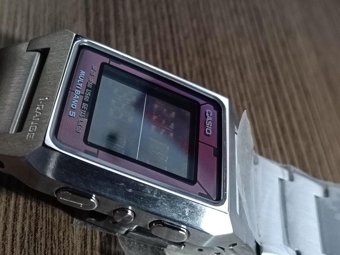【未使用】CASIO カシオ i-RANGE 電波ソーラー IRW-M200