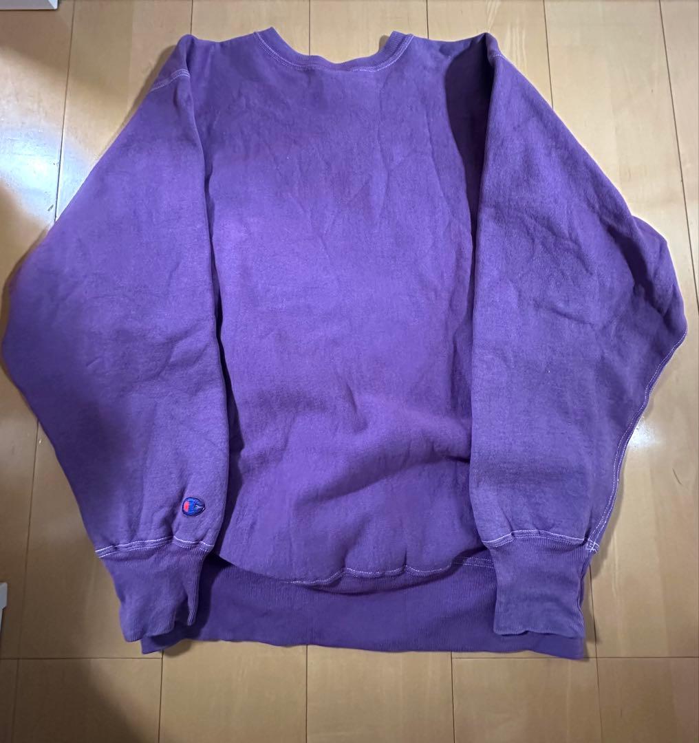 Champion リバースウィーブ　90s スウェット　パープル