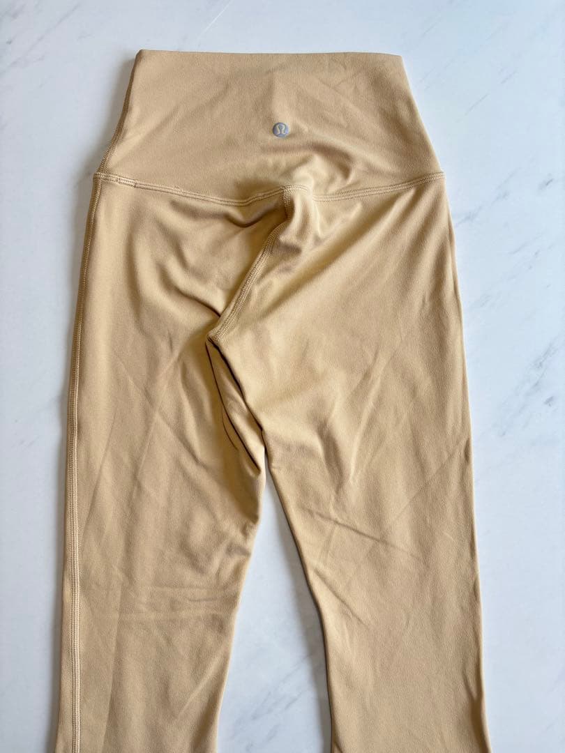 【美品】ルルレモン　アライン　ハイライズレギンス　イエロー　サイズXS