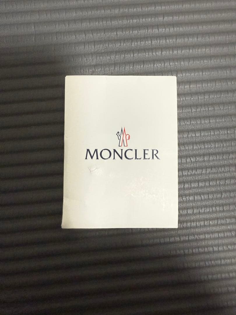 【美品】MONCLER モンクレール ロゴフード ナイロンジャケット 黒 TG3