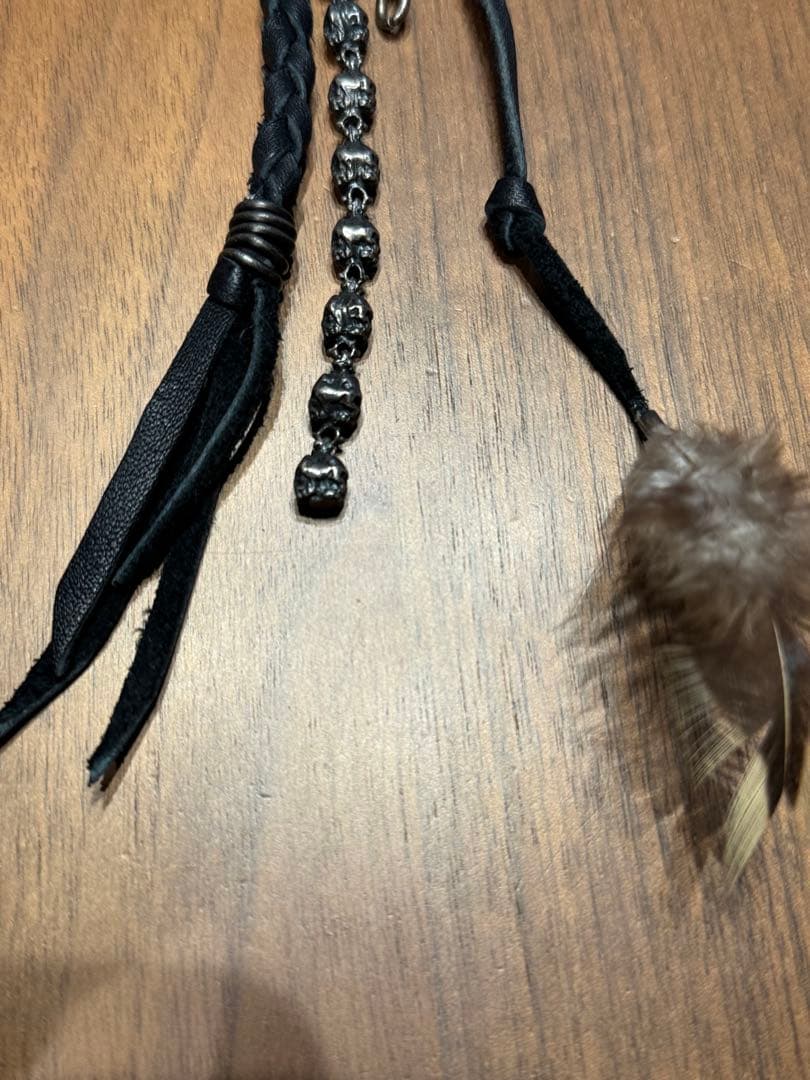 9miles snake レザー シルバー925 チャーム ウォレットハンガー