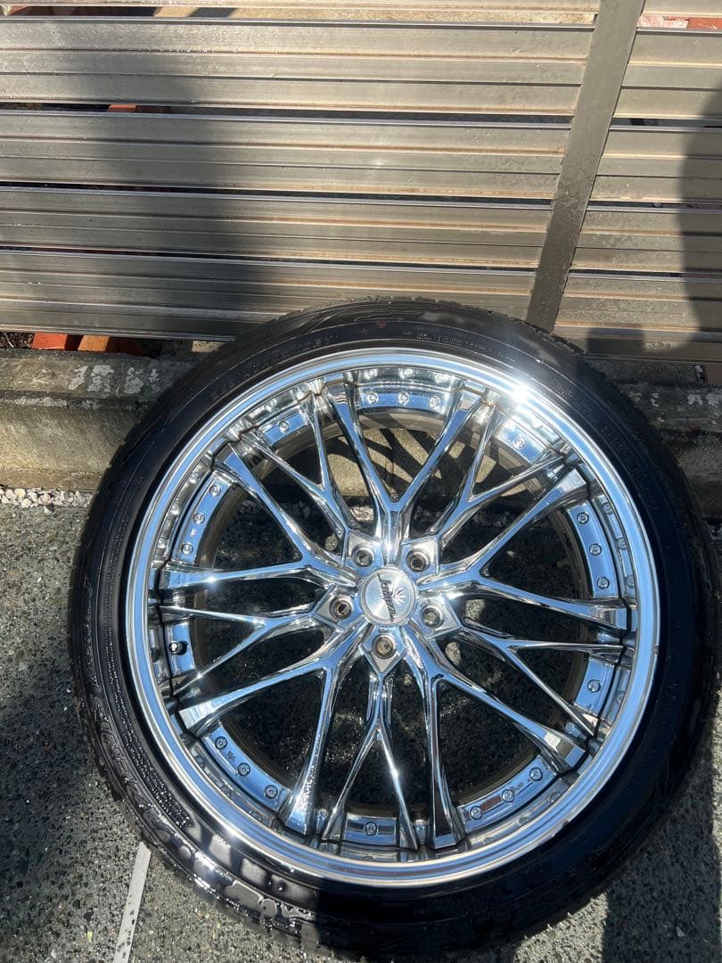 クレンツェ　ウィーバル　22インチ デザインクローム