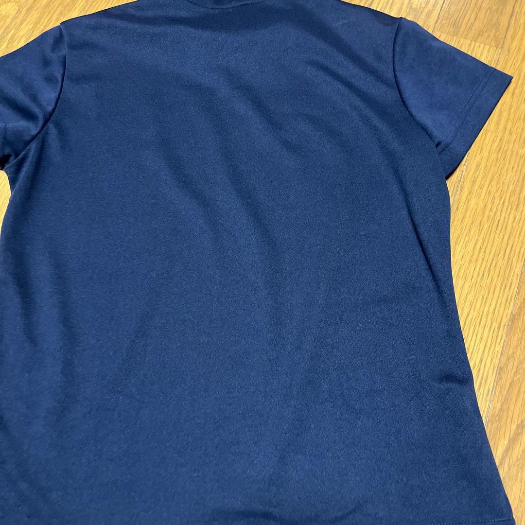MUTAMARINEGOLF レディースモックネックシャツ　サイズ0 ネイビー