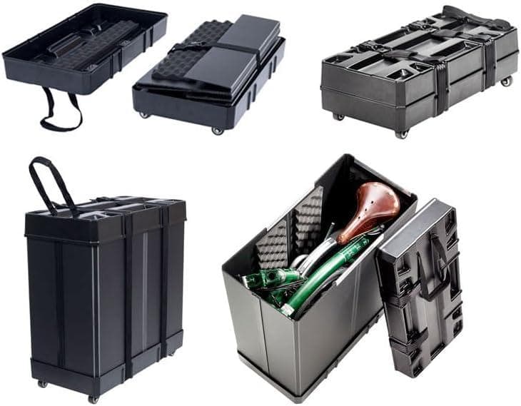 【新品未開封】EZ Bike 折りたたみ自転車用 折りたたみ輪行ボックス B&W