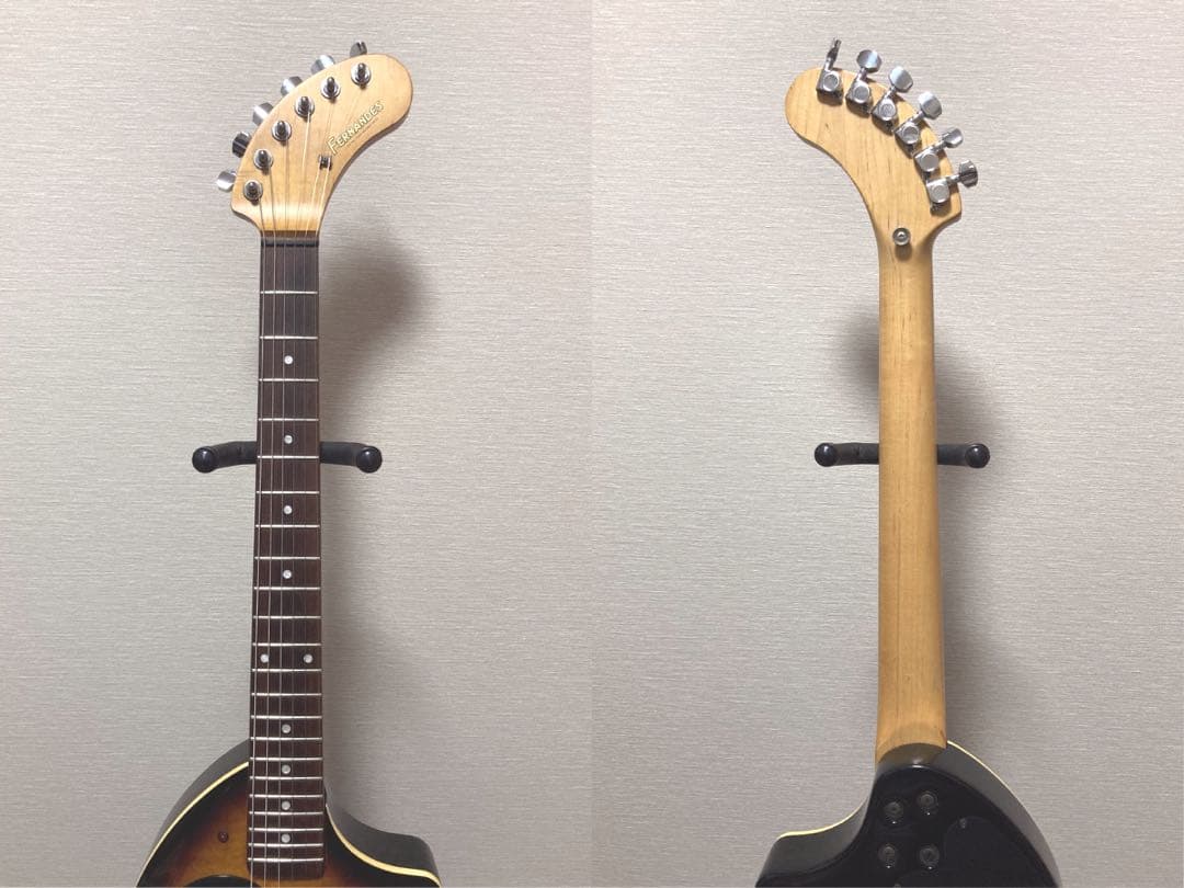 美品 FERNANDES ZO-3 サンバースト USBアダプター付き