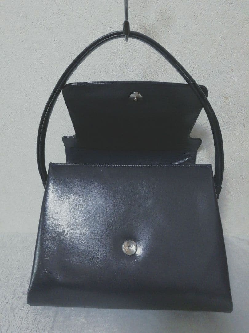 WAKO 銀座和光 フォーマル ハンドバッグ 紺/ネイビー