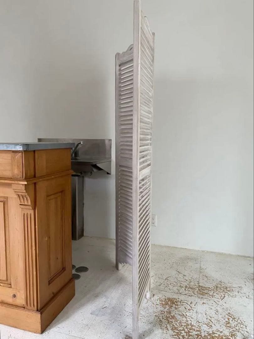 【お値下げ再出品】アンティーク ルーバー シャビー フランス