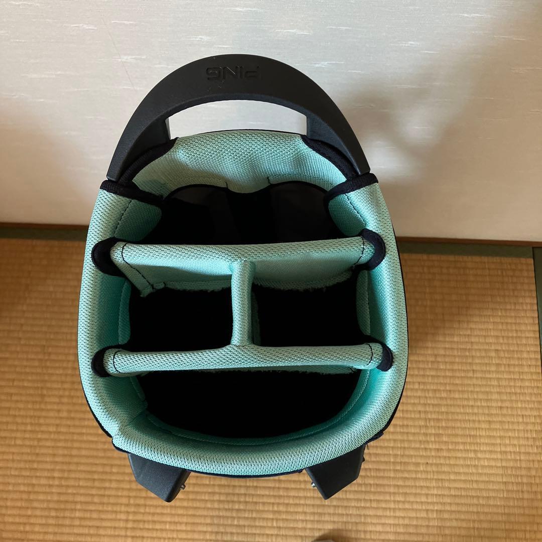 PING Hoofer Lite ゴルフバッグ ネイビー/ミント