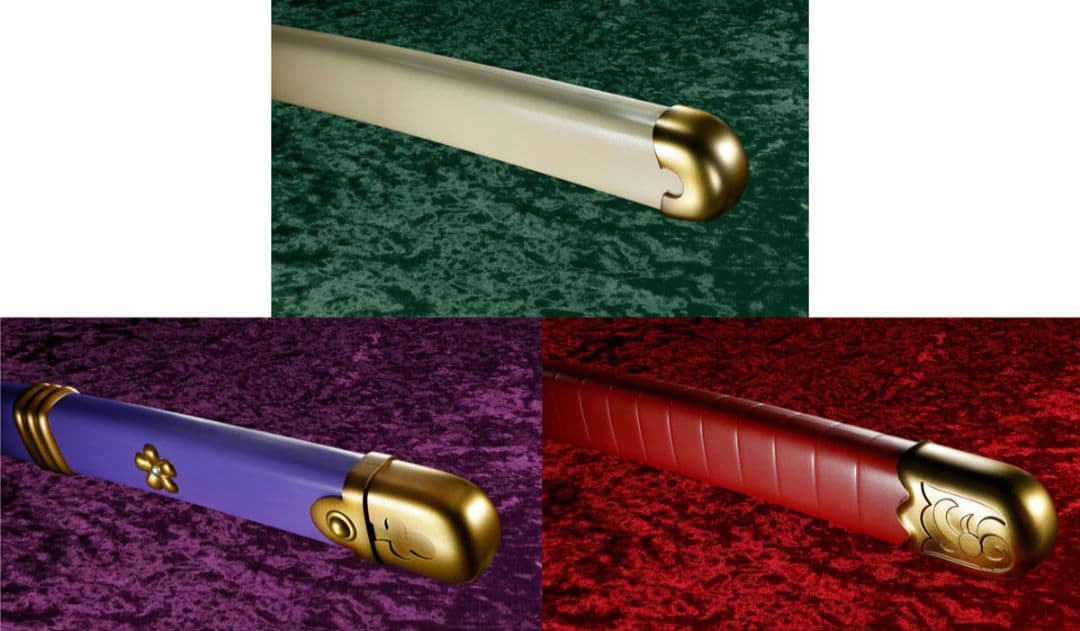 PROPLICA ロロノア・ゾロ 三刀流セット（和道一文字、三代鬼徹、閻魔）新品