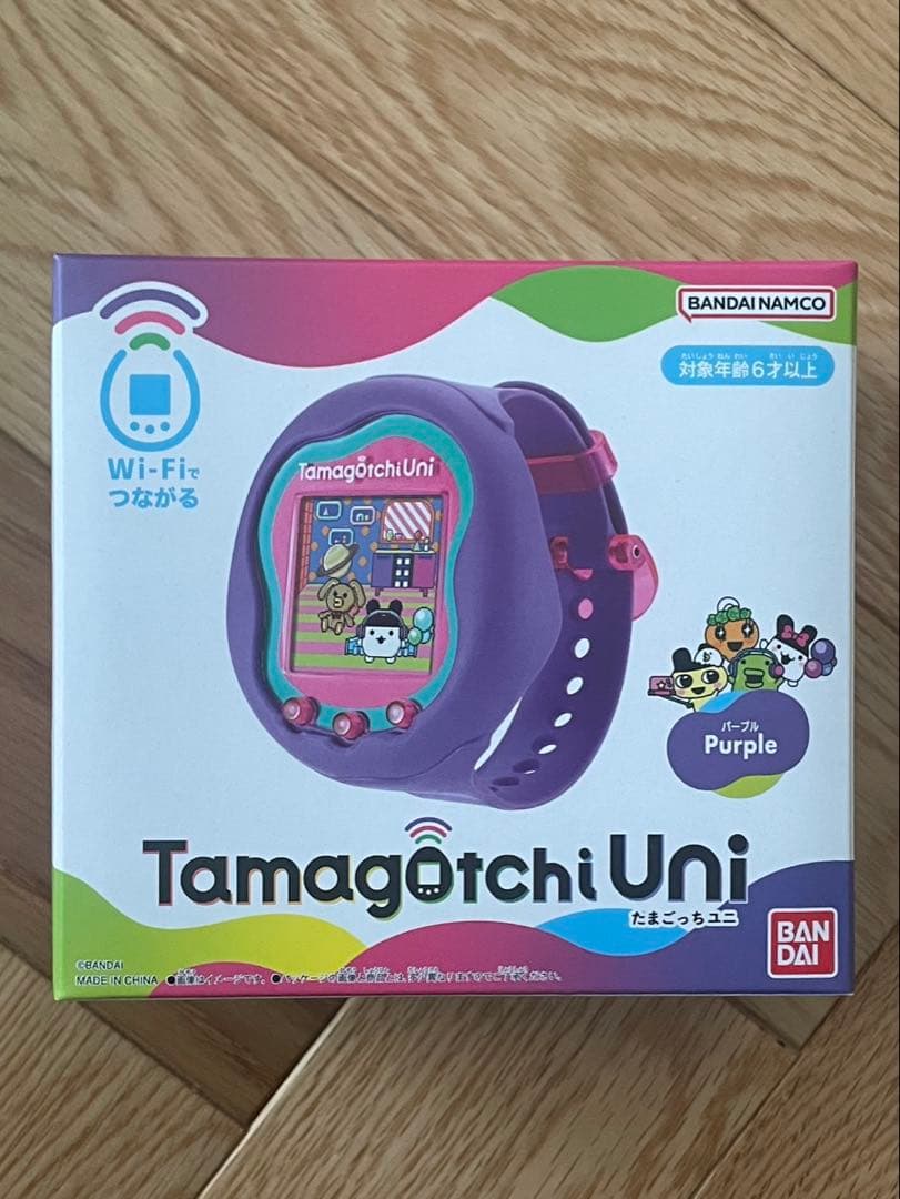 Tamagotchi Uni パープル　たまごっちユニ