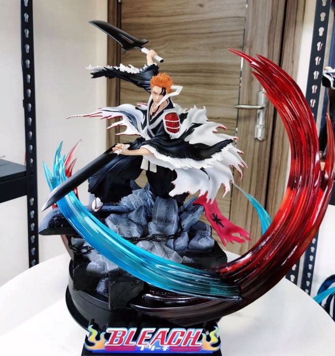 BLEACH 黒衣少年図 黒崎一護 ガレージキット ガレキ スタチュー②⑤