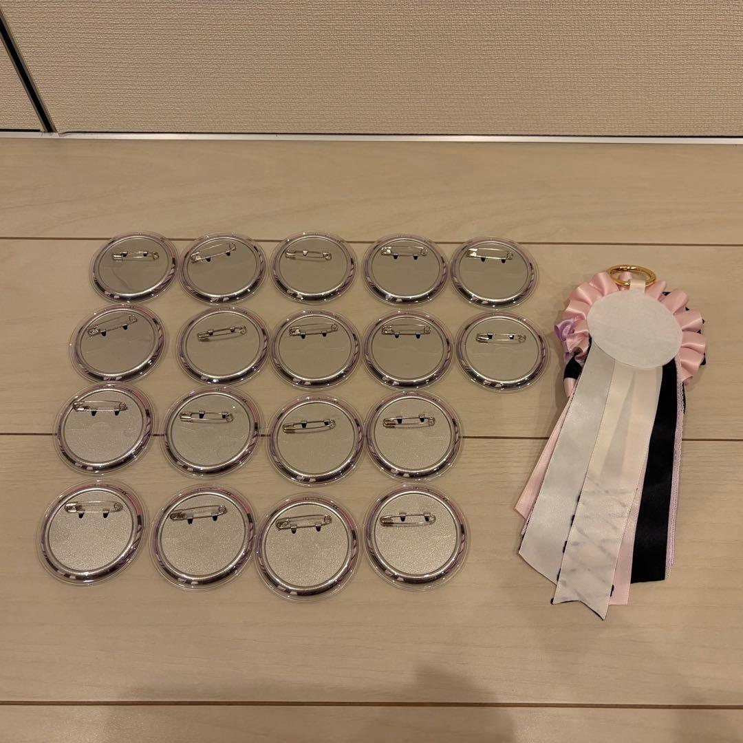 レインコード 死に神ちゃん 缶バッジ+ロゼットセット