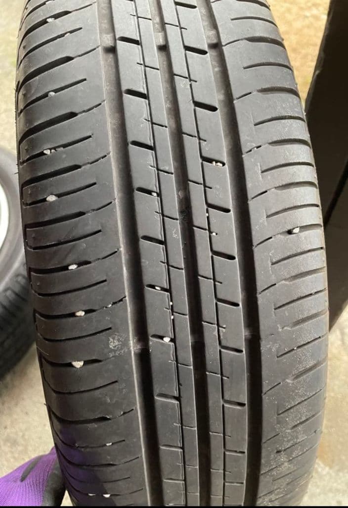 スズキ　スペーシアカスタム　純正 15インチ ホイールタイヤセット‼️