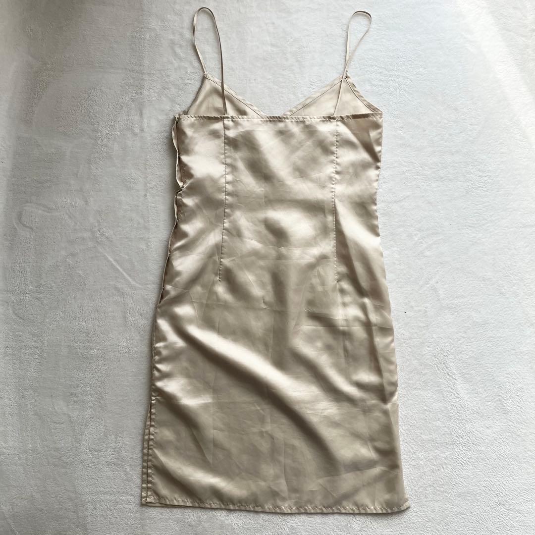 【未使用級】バーバリーブルーレーベル ノバチェックワンピース ベージュ