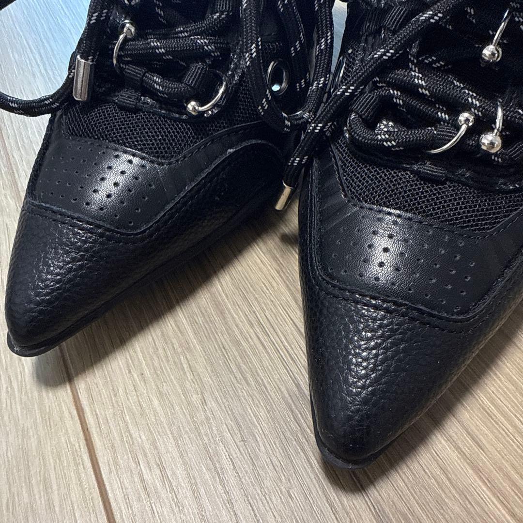 23cm YELLO BETTA SNEAKER MULES スニーカーミュール