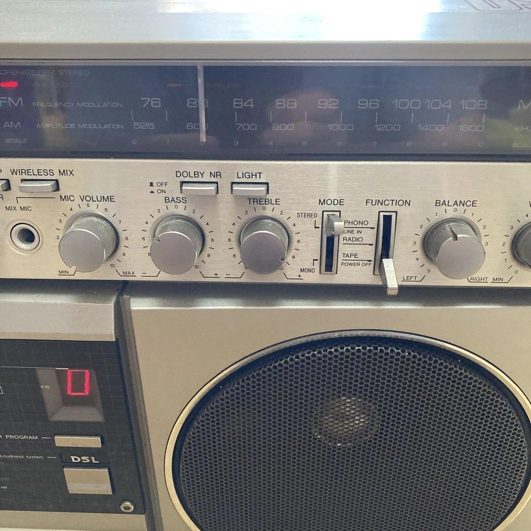 アイワ　AIWA J77 ラジカセ　レトロ