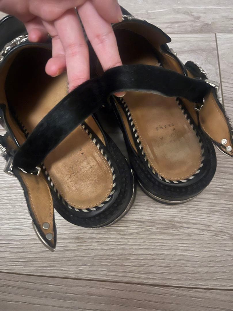 TOGA PULLA × BEAMS 別注 ローファー スリングバックローファー