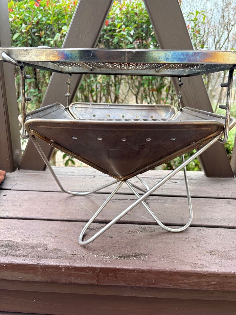  peak 焚き火台Mとグローブセット