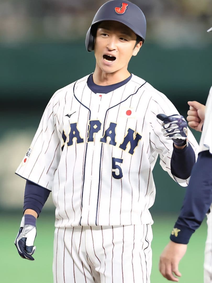 く*ぽ様 近本光司5☆WBC侍ジャパン日本代表ユニフォーム☆阪神タイガース