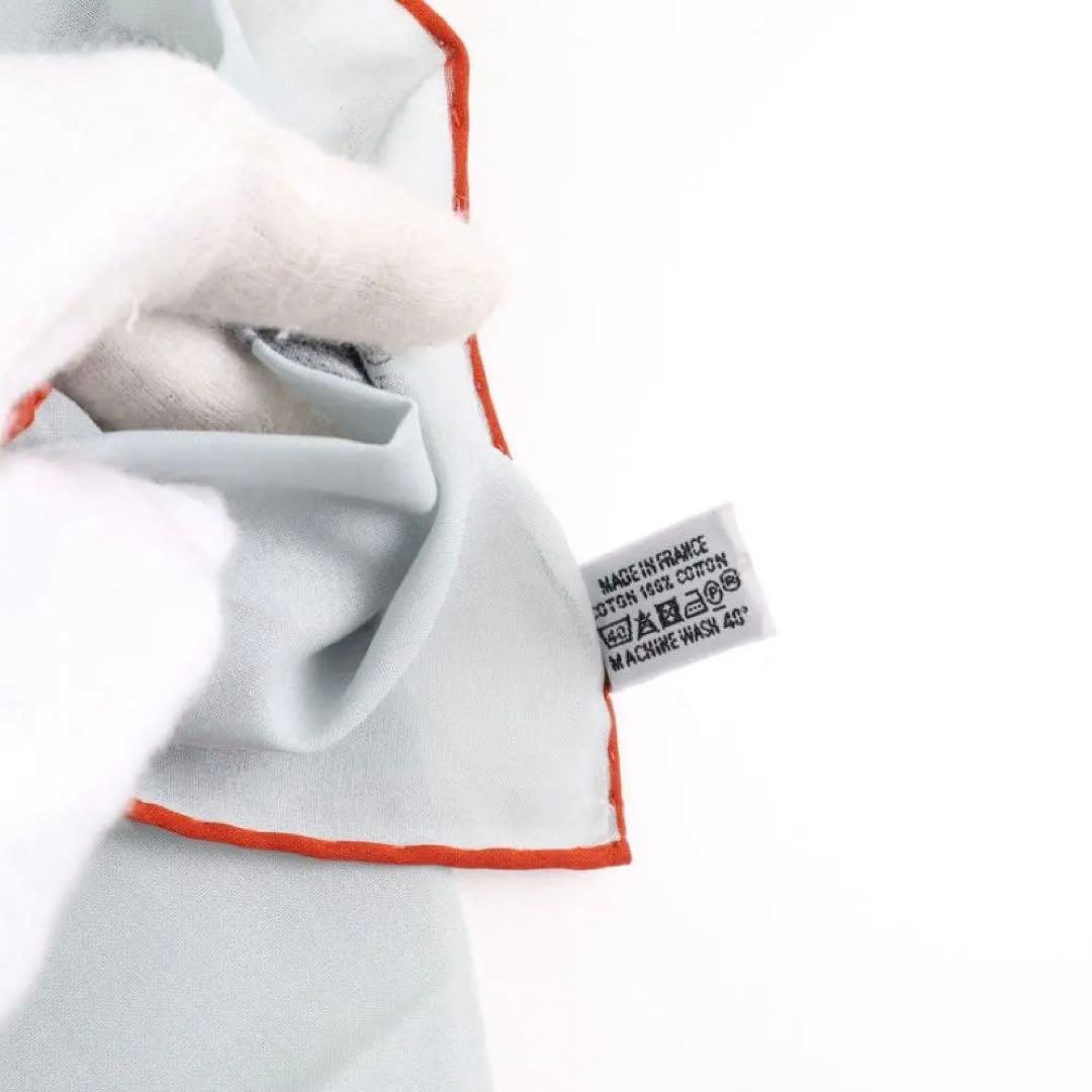 【いまだけ限定価格‼︎】エルメス スカーフ カレ45 動物モチーフ COTTON