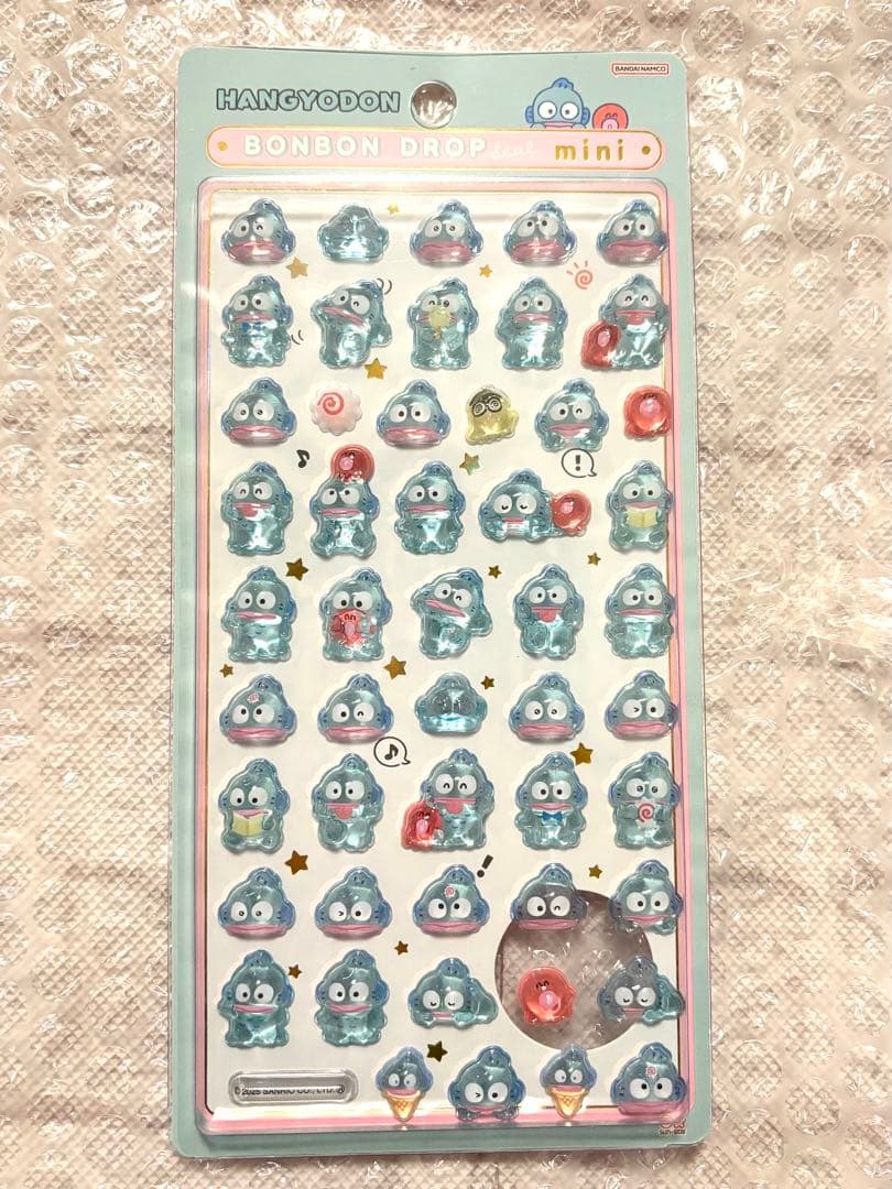 【バラ売り可】ボンボンドロップシール ミニ サンリオ 8枚セット
