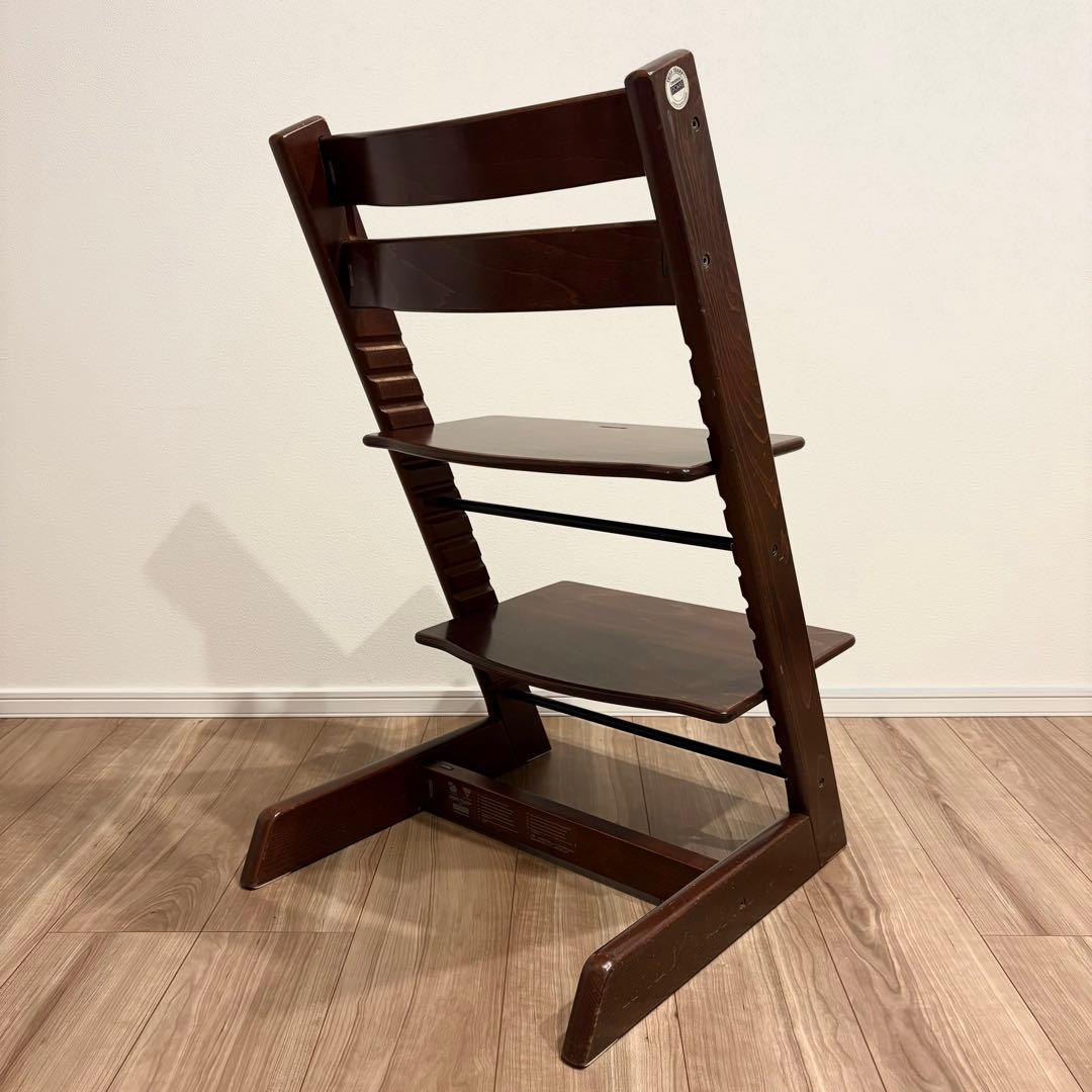 STOKKE ストッケ ！トリップトラップ キッズチェア 椅子 ブラウン（茶）