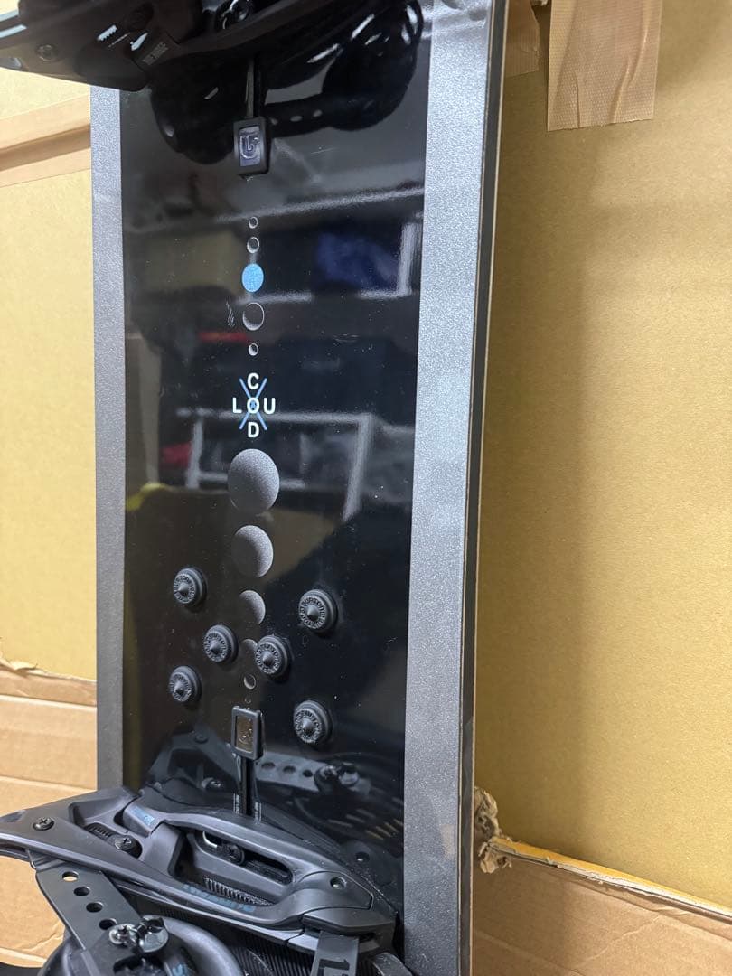 使用2回極美品 BURTON Cloud X 154.5 Cartel ケース付