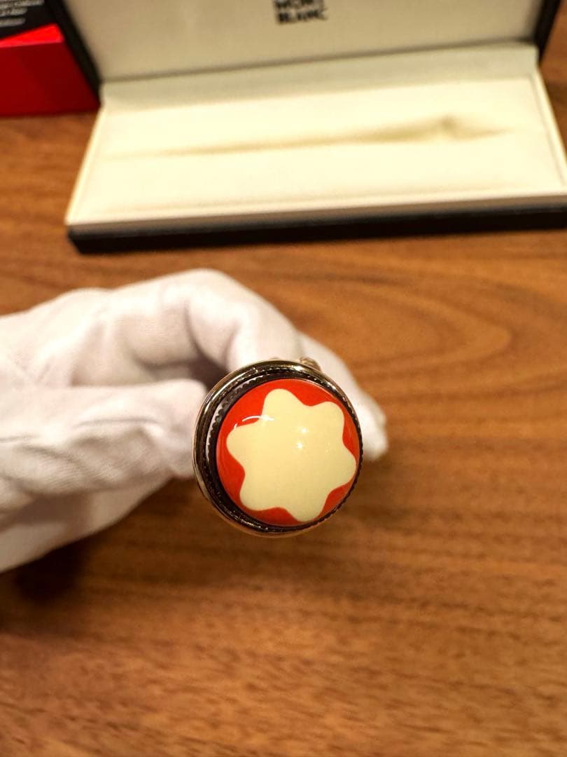 【モンブラン】 ヘリテイジ コレクション ルージュ&ノワール ボールペン 茶