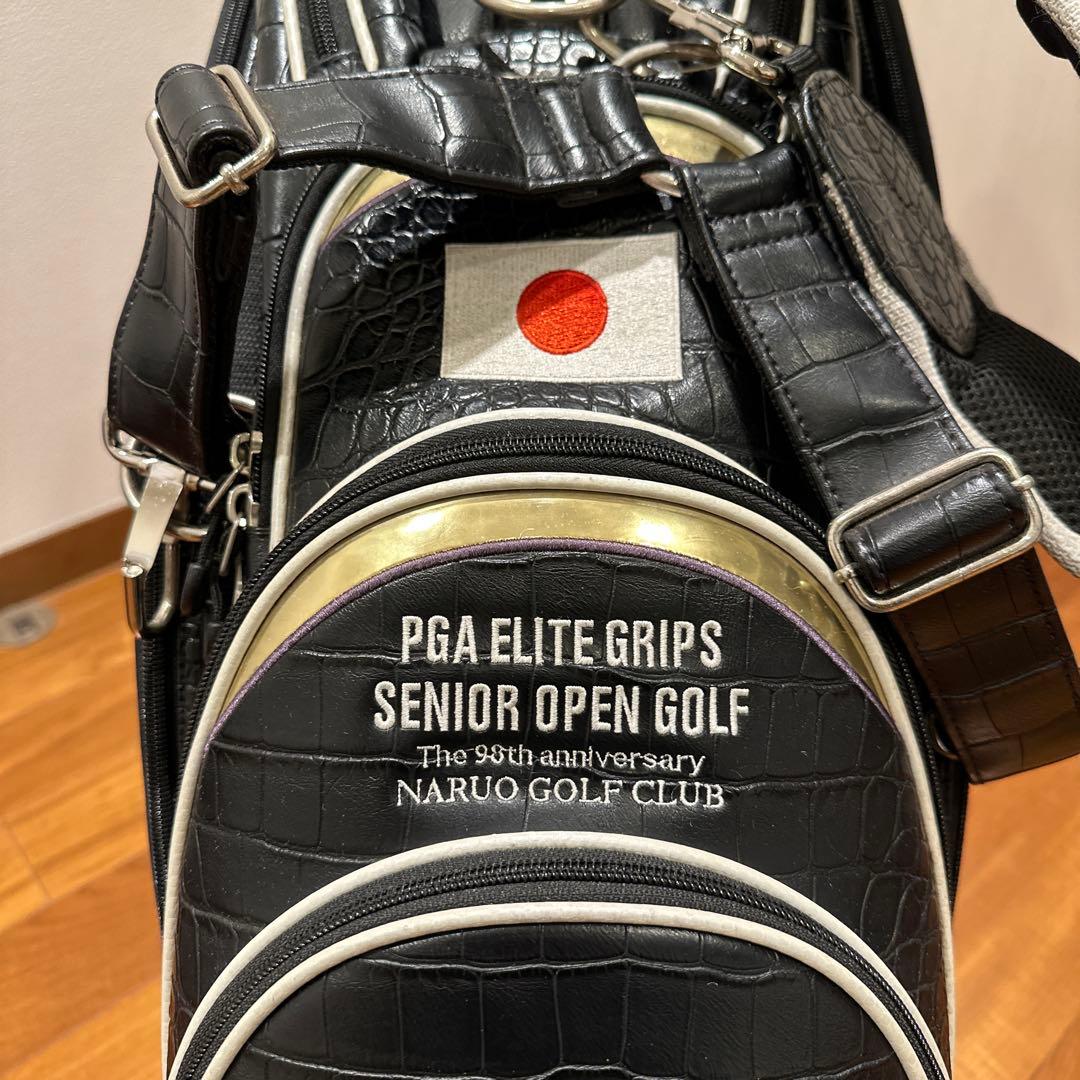 エリートグリップ　限定クロコキャディバック