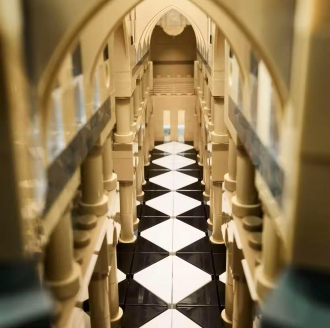 ブロック 互換品 ノートルダム大聖堂 LED付き