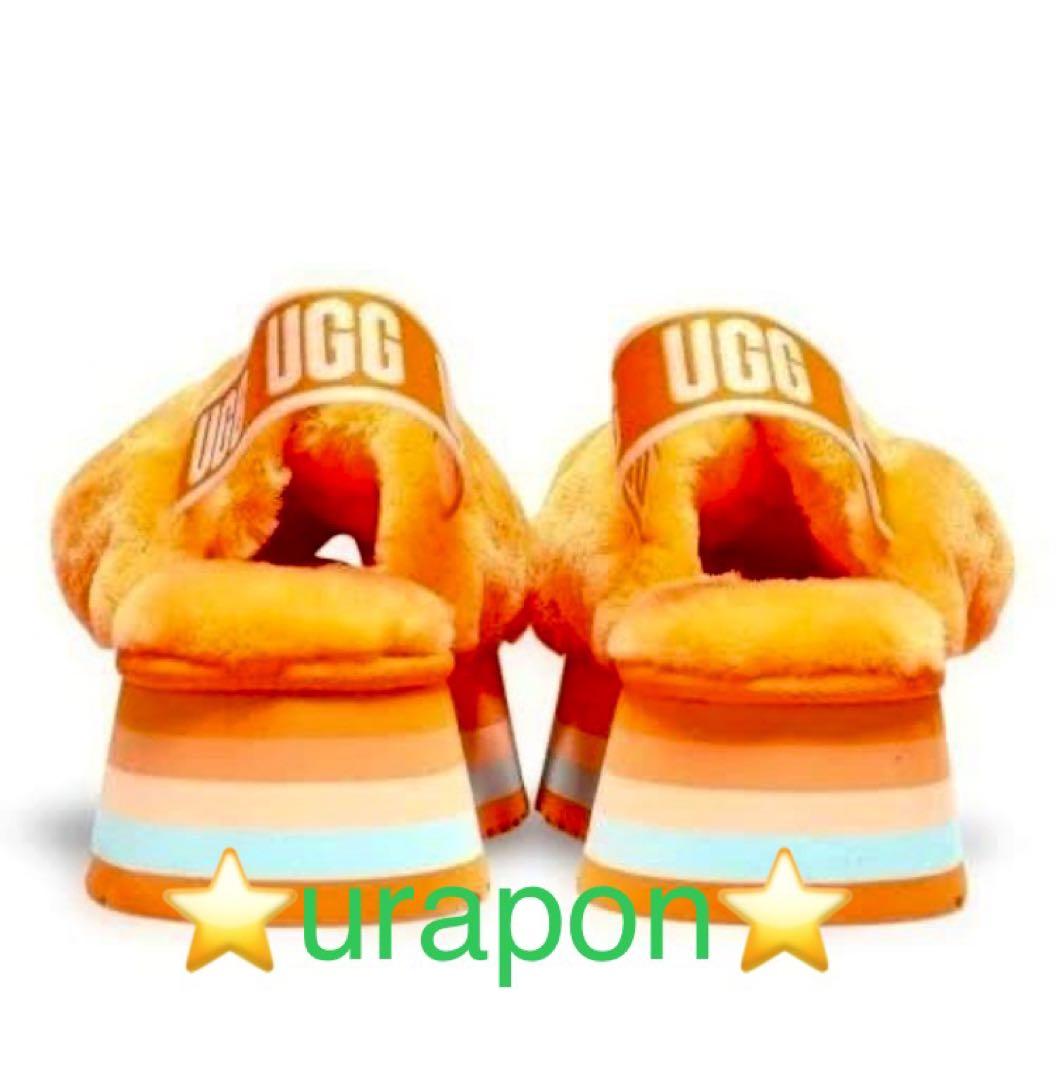 入手困難・激レア✨展示品✨25素足✨UGG✨DISCO KNOT SLIDE