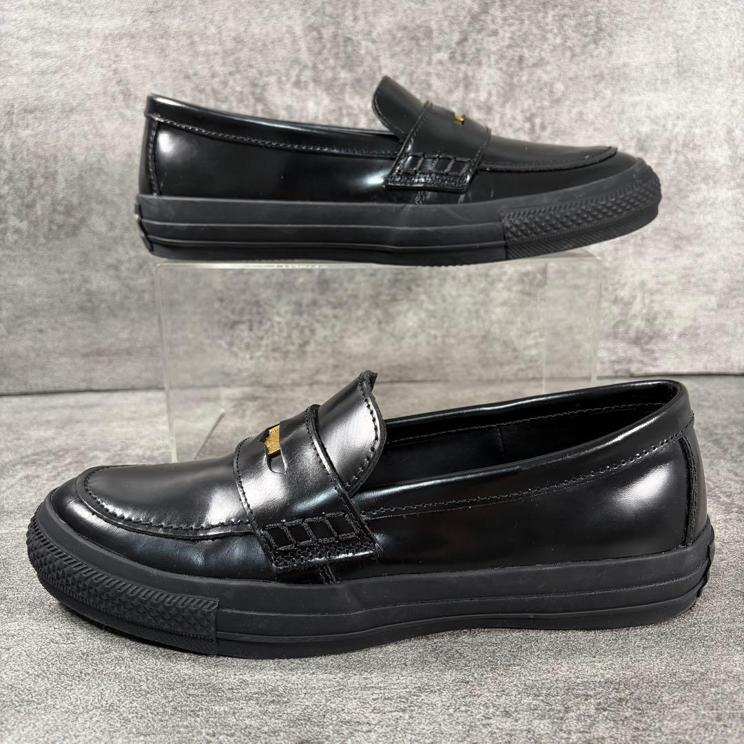 ✨美品✨コンバース オールスター ローファー【24.5】ブラック レザー