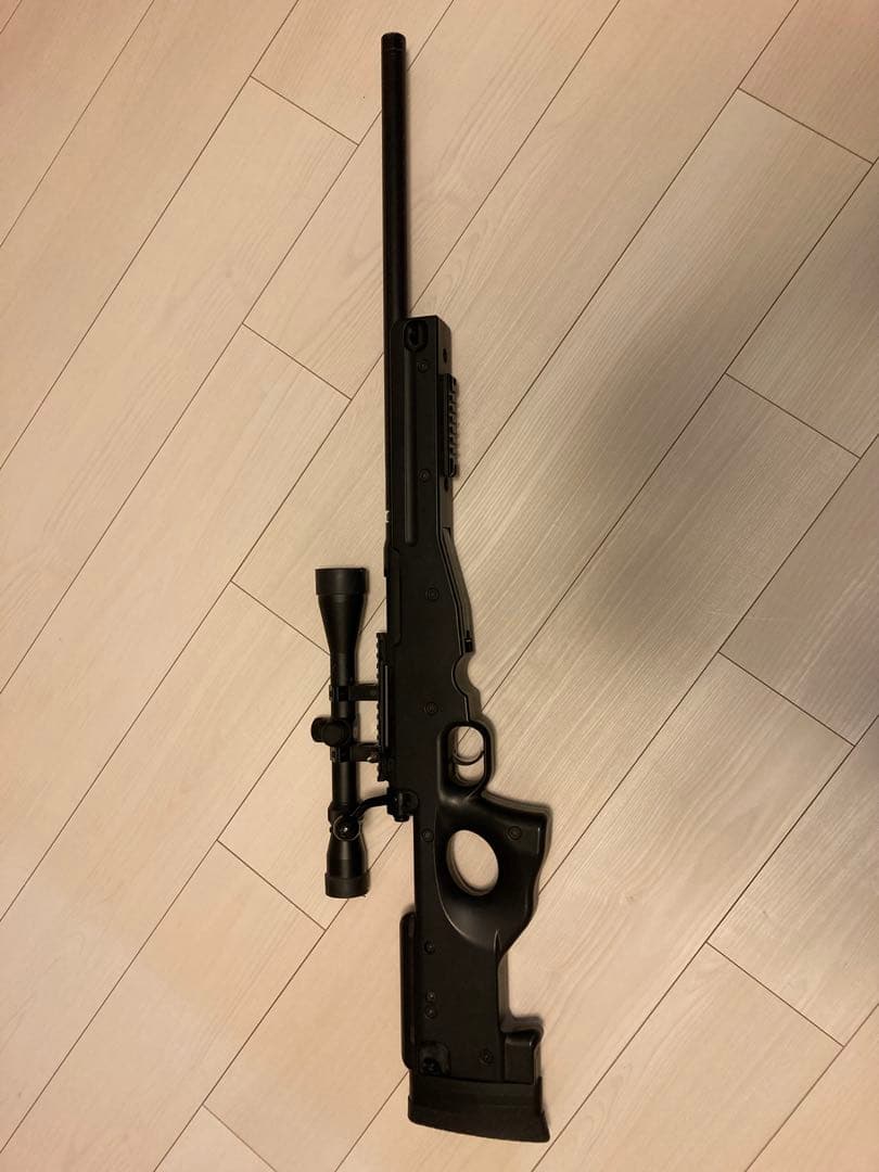 スナイパーライフル ブラック スコープ付き