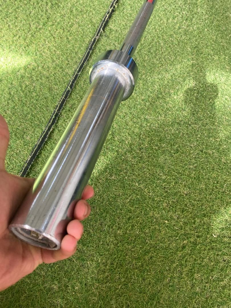 50mm径バーベルシャフト 滑り止め加工 Fit elite製