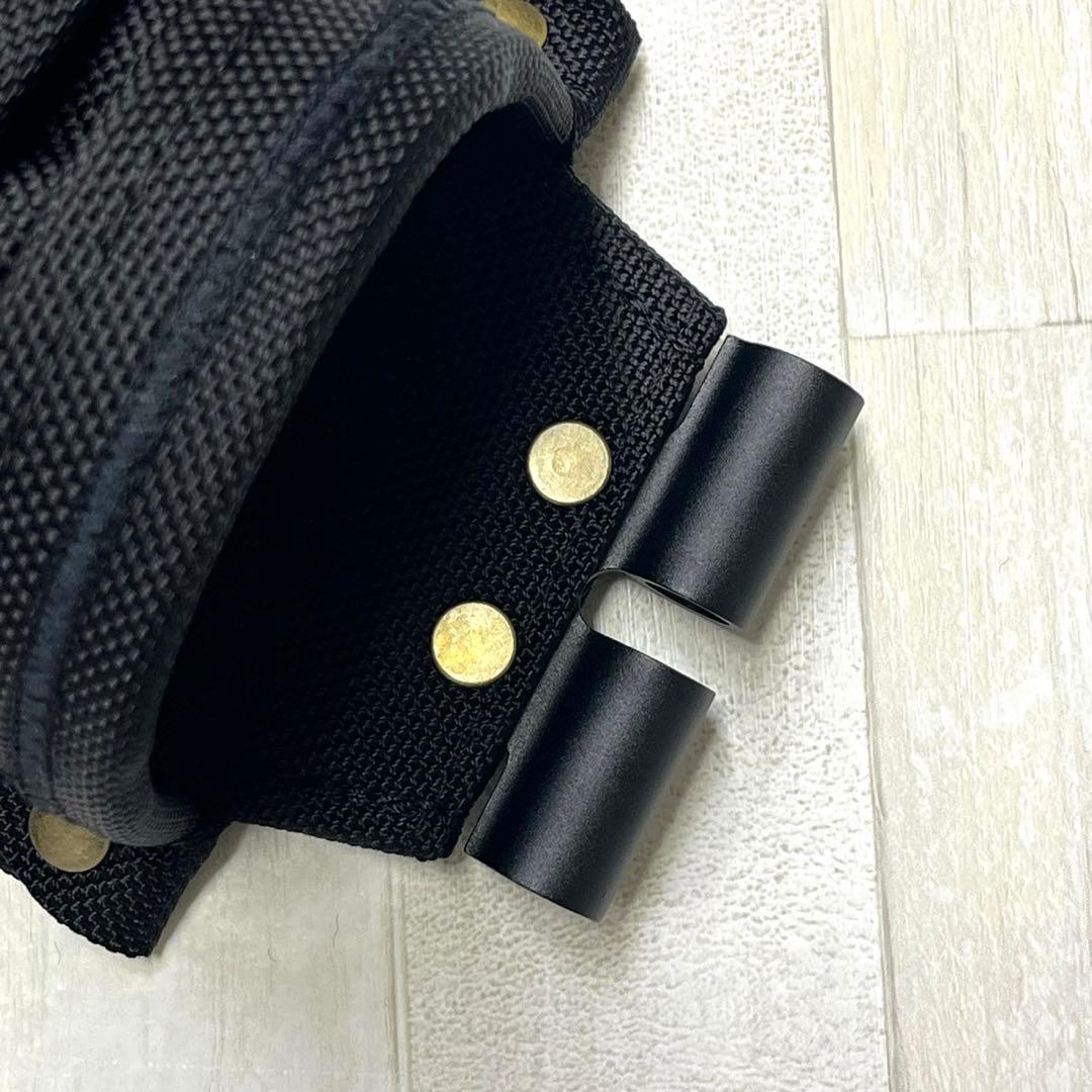 ニックス バリスティック 小物腰袋　新品未使用　アルミブラック