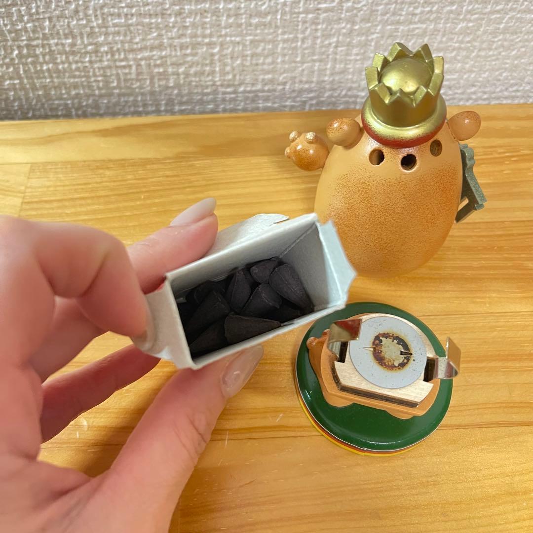 ドイツ製　木製　ベルリンのクマ お香立て