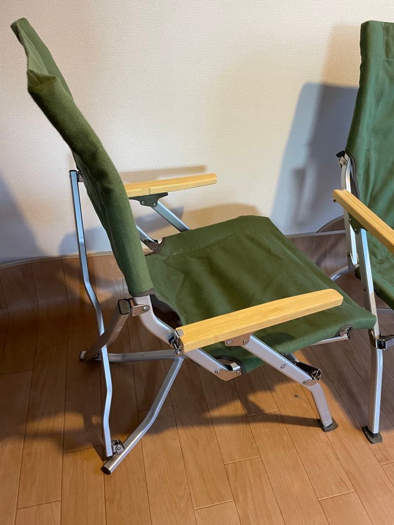 廃盤品　スノーピーク　ローチェア30 グリーン　2個セット