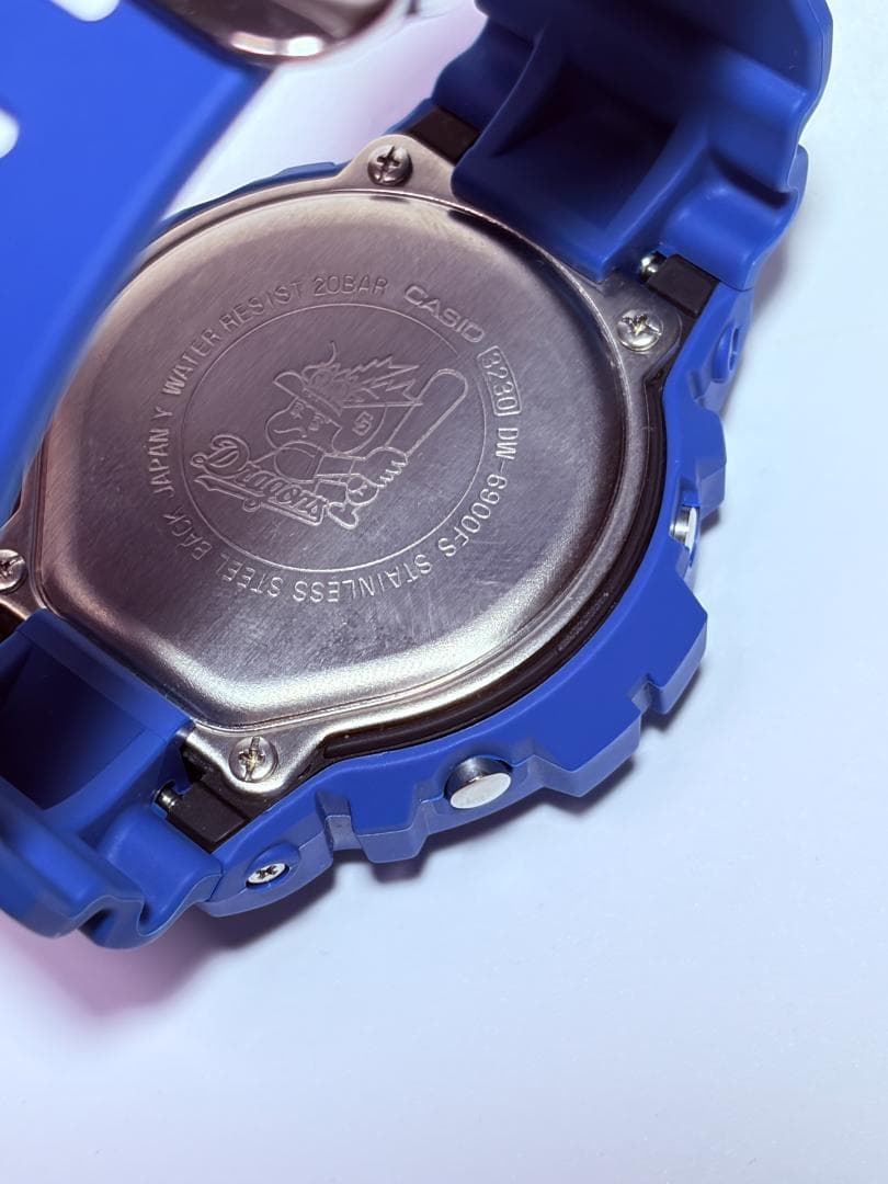美品 G-SHOCK 中日ドラゴンズ 2019年モデル DW-6900FS 限定