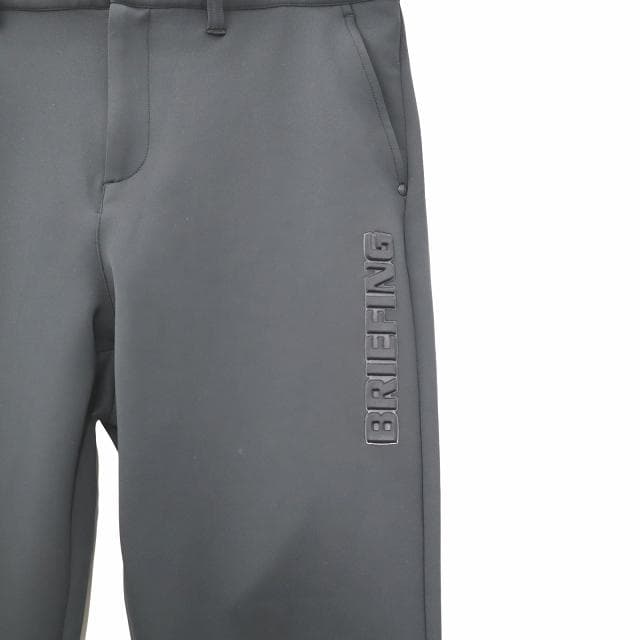 ブリーフィング 3Dロゴ スリムパンツ ゴルフウェア XL ブラック