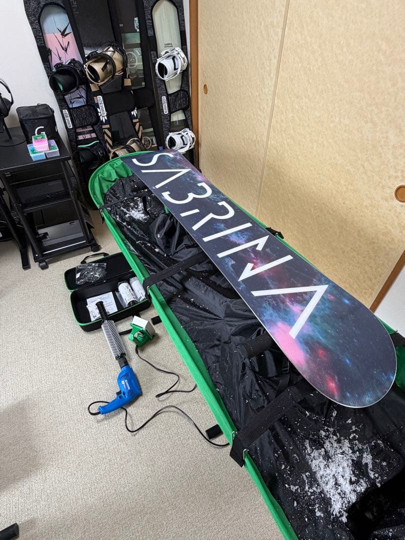 メンテ済み　スノーボード　レディースボード　SABRINA RICH 144