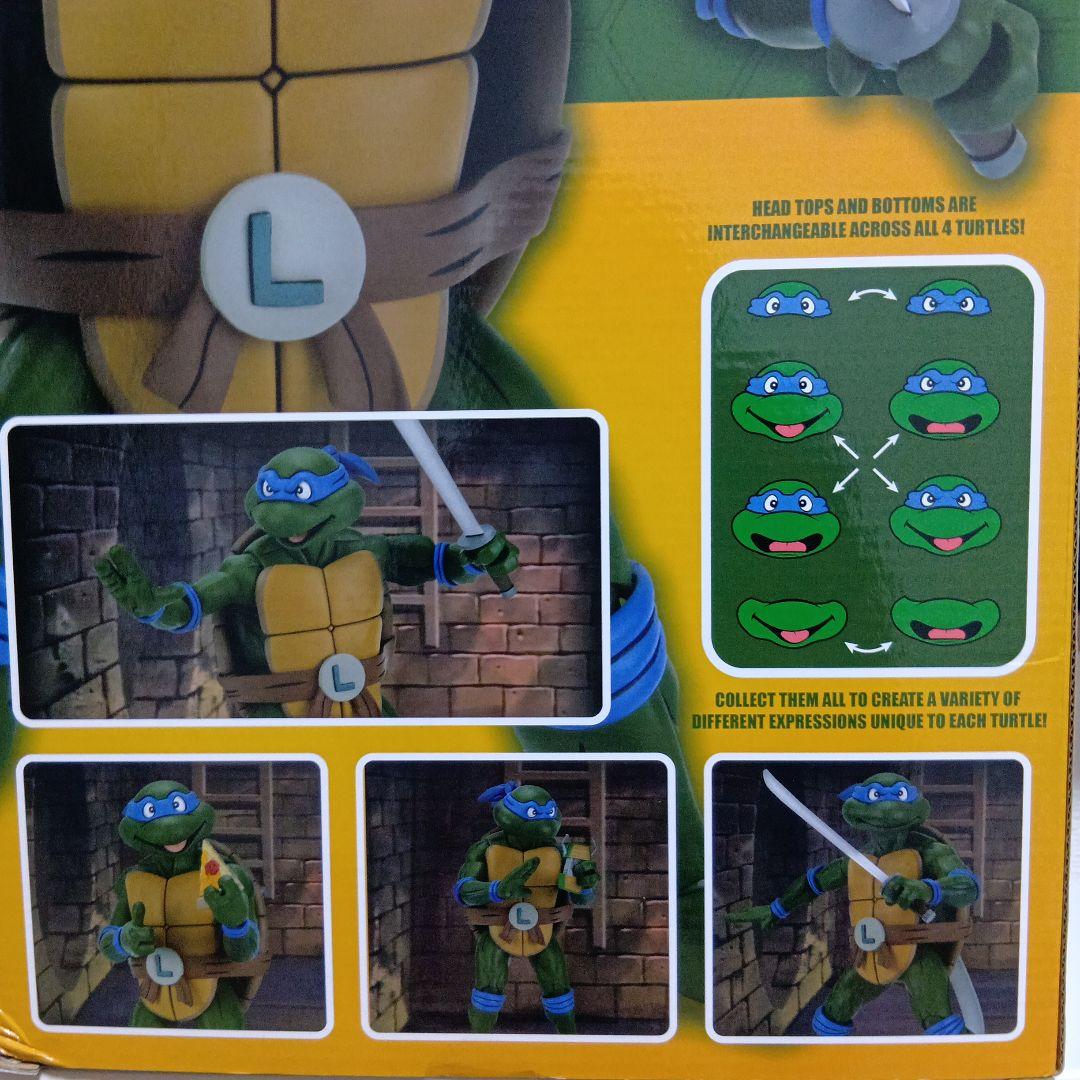 ネカ　ミュータントタートルズ　レオナルド　ジャイアントサイズ　TMNT NECA