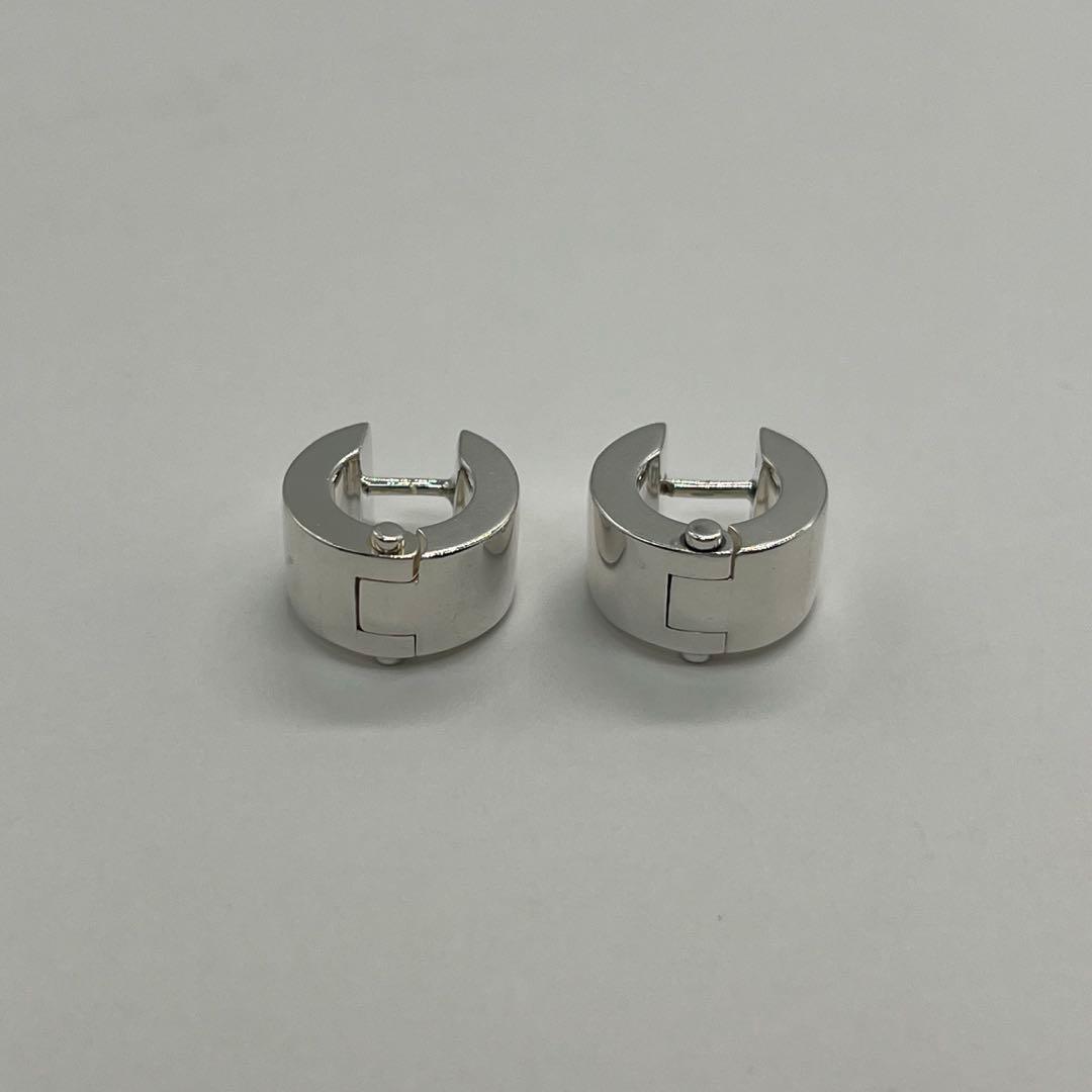 ボッテガヴェネタ BOTTEGA VENETA フープ ピアス Ag925