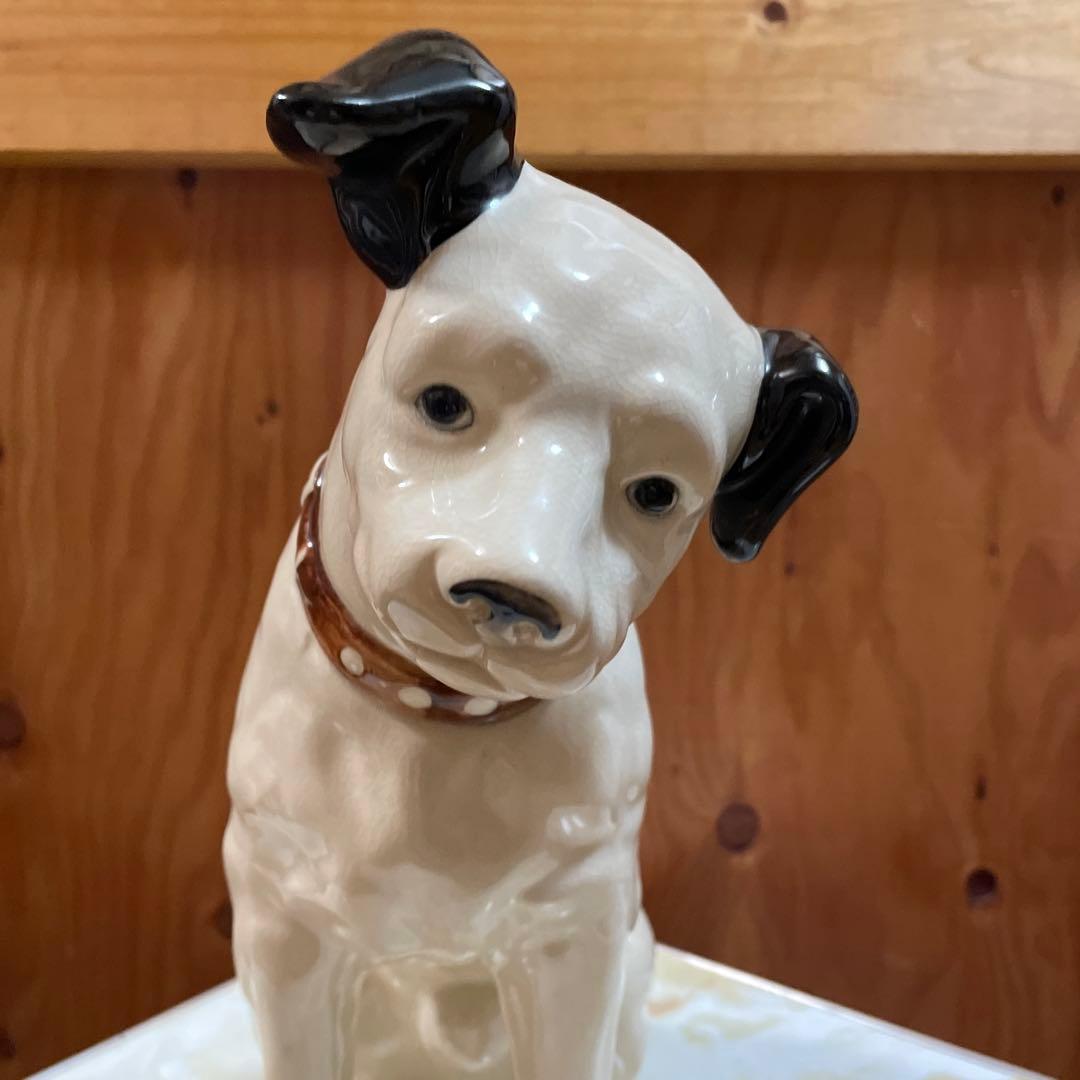 ビクター犬　ニッパー　大きめサイズ　犬　置物　ヴィンテージ
