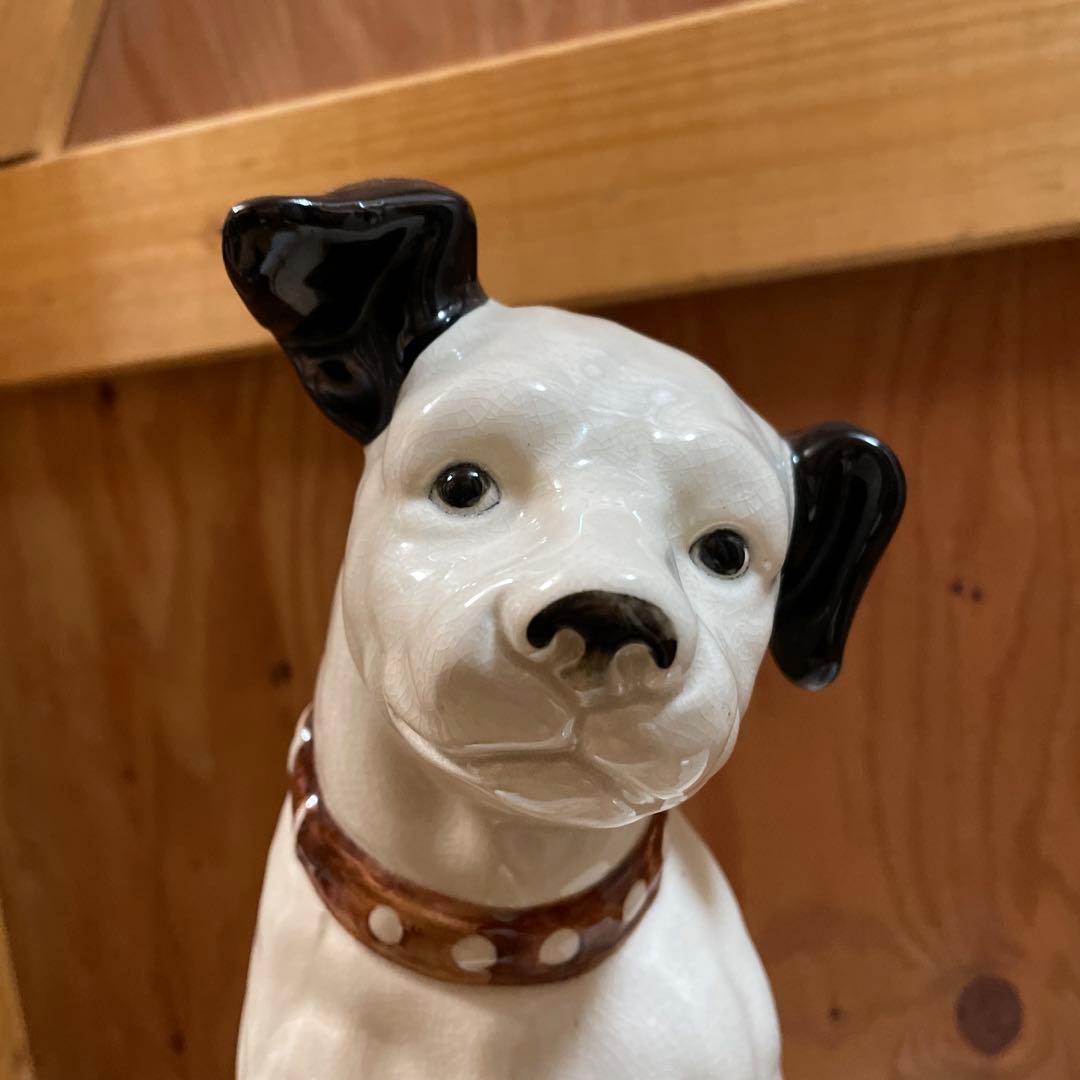 ビクター犬　ニッパー　大きめサイズ　犬　置物　ヴィンテージ