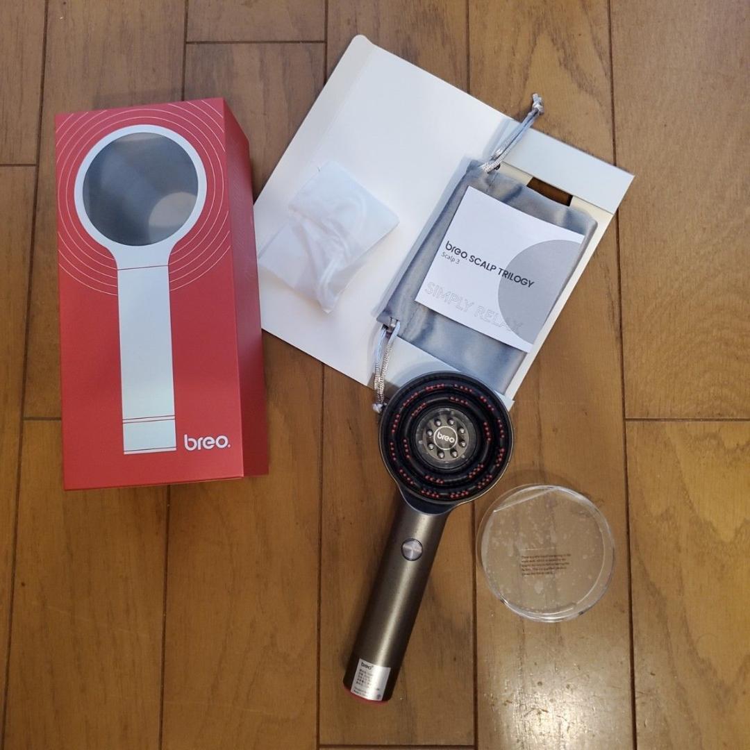 breo 純正 Scalp 3 USB-C　電動頭皮ブラシ　ヘッドスパ　頭皮ケア