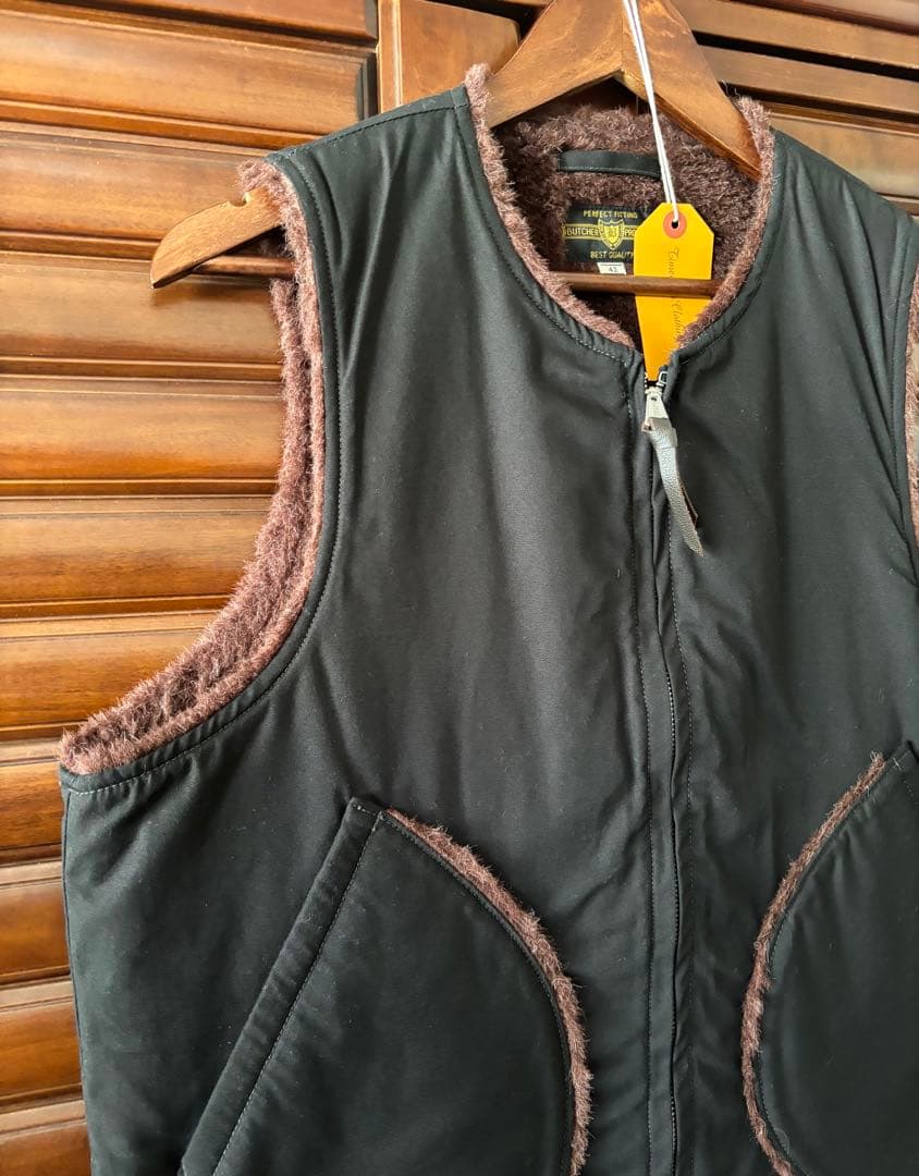 トップス Atlast&Co FIELD ZIP-UP VEST size42