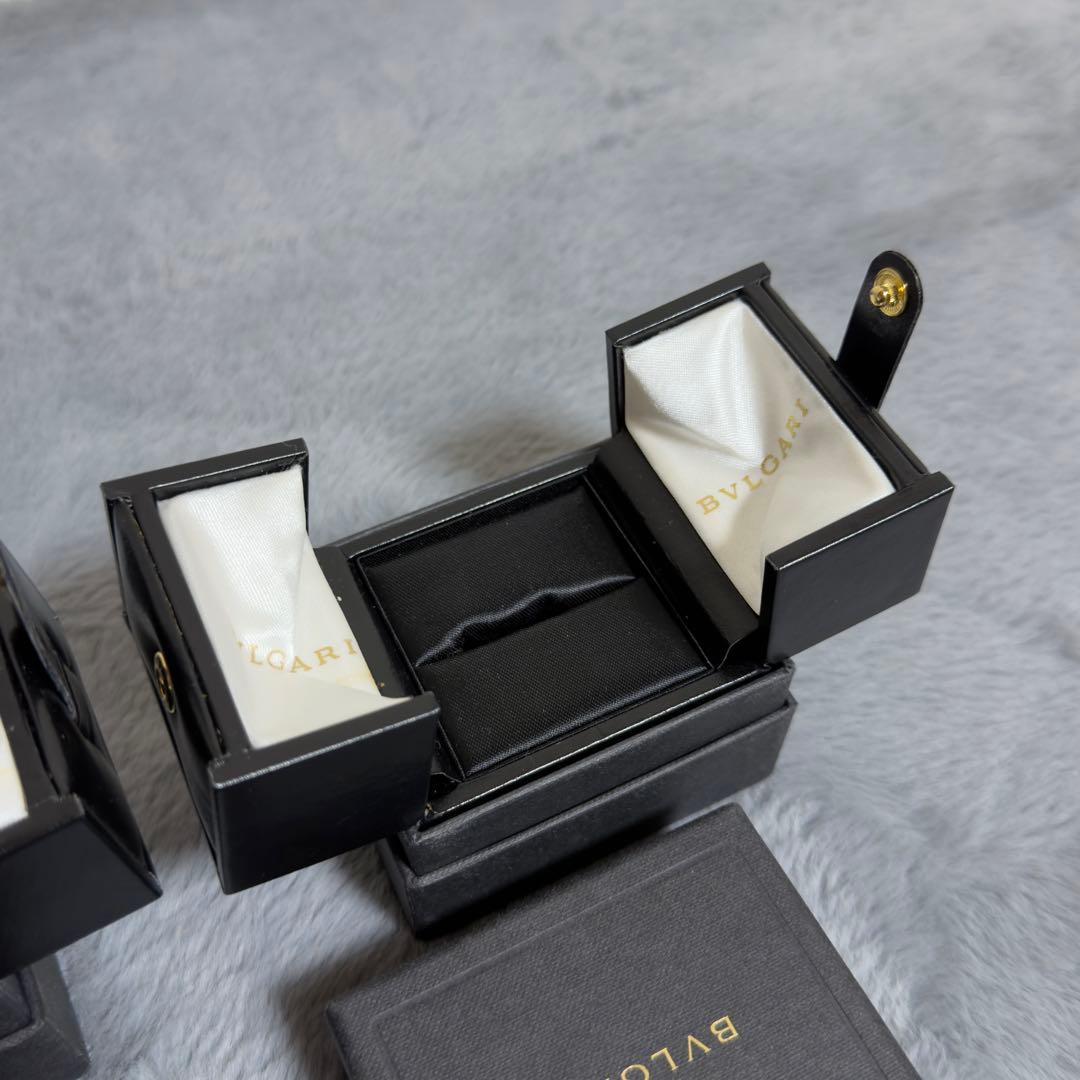 【美品】BVLGARI リングケース オーバル型リング専用ケース　空箱