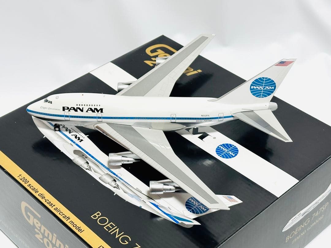 航空機・ヘリコプター Gemini 1/200 PAN AM B747SP
