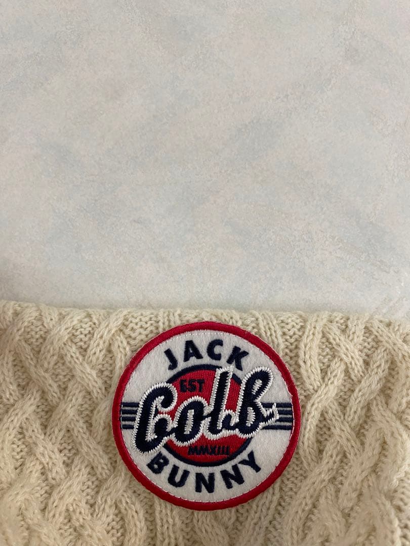 Jack Bunny!! ケーブルニットカーディガン 5 メンズ トグルボタン