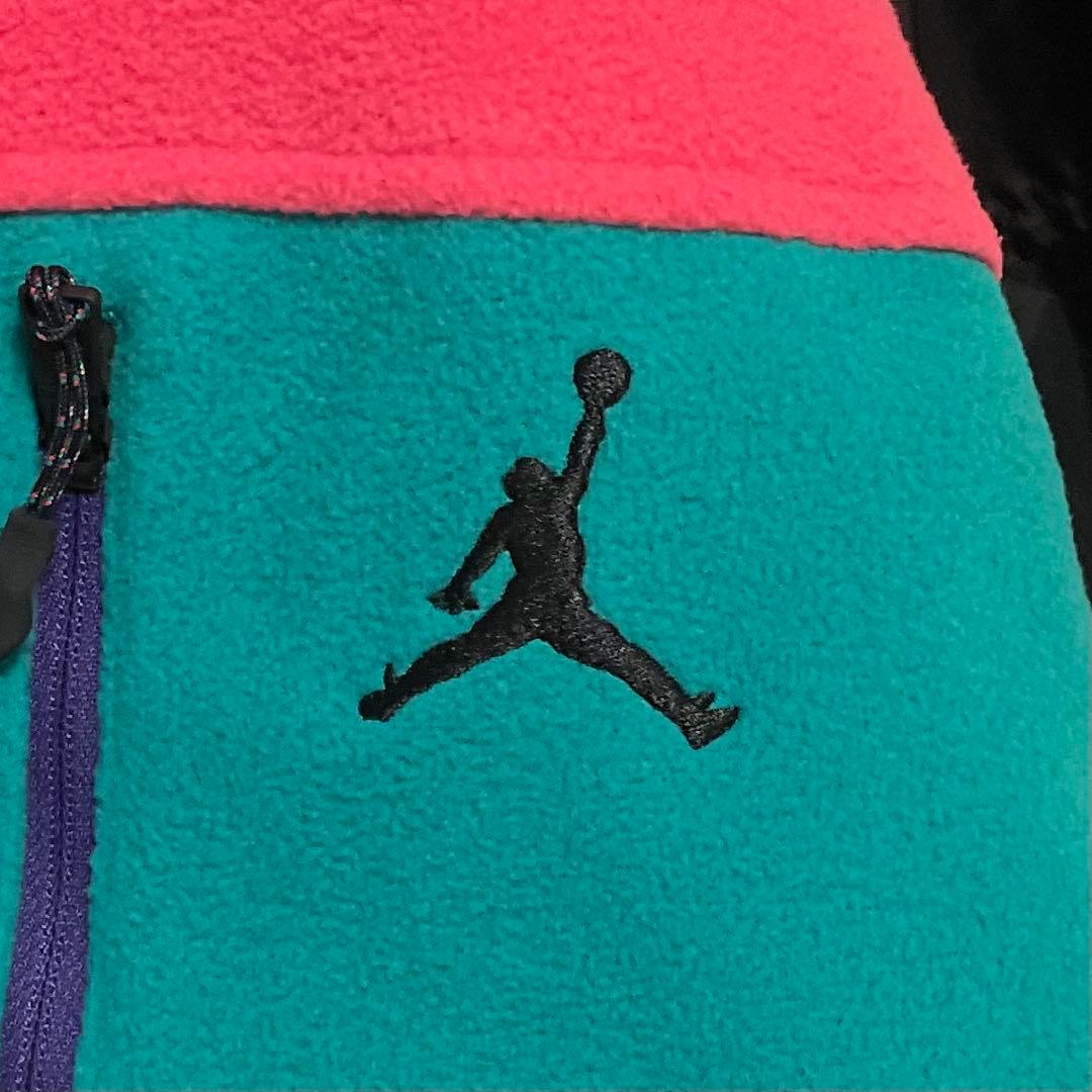 828【入手困難】エアジョーダン♤刺繍ロゴ　ナイロンジャケット　即完売品　美品